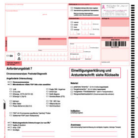 Anforderungsschein 7 - Chromosomenanalyse: Postnatal-Diagnostik, Tumorgenetik