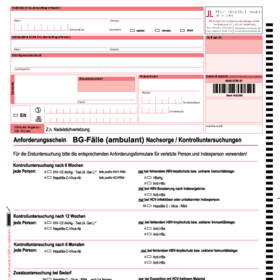 BG Nachsorge- / Kontrolluntersuchungen (Z.n. Nadelstichverletzung)