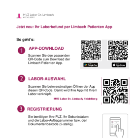 Aufsteller für die Arztpraxis