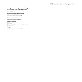  Hintergrundliste zur Anlage zur Akkreditierungsurkunde D-ML-13176-01-00
